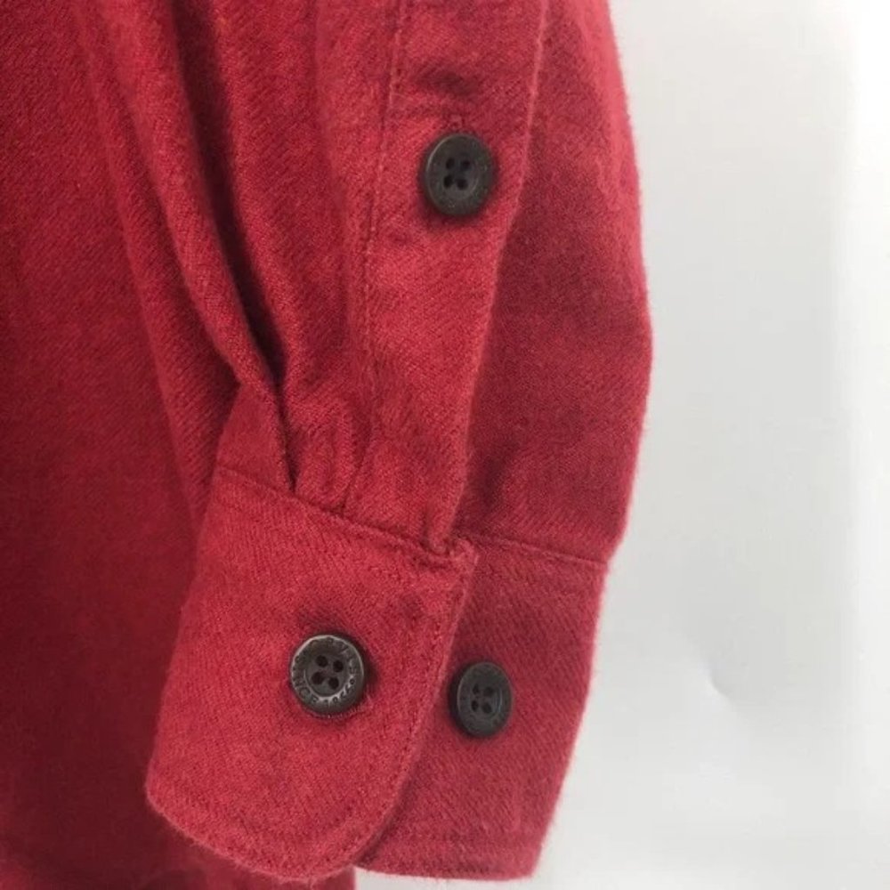 SOLD! Orvis Men's Outdoor Perfect Flannel Long Sleeve Button Down Medium - Picture 6 of 9